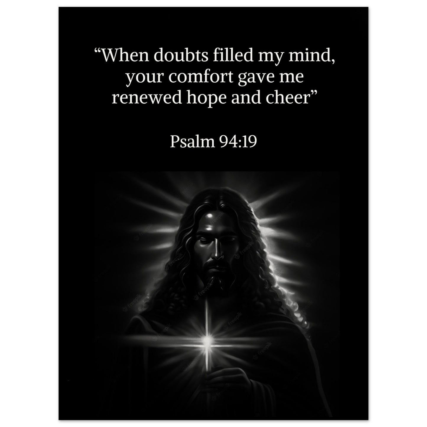 Psalm : Museum-Quality Matte Paper Poster