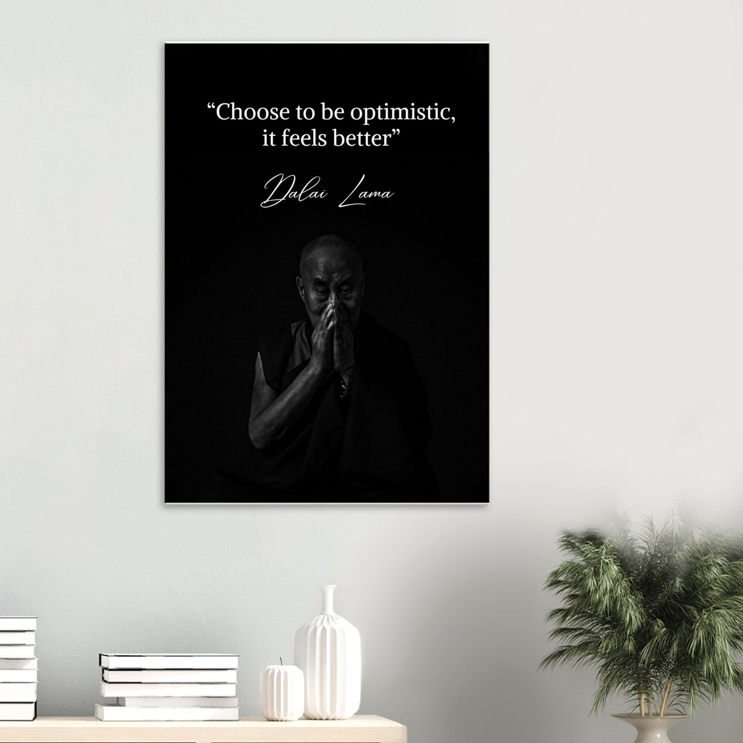 Dalai Lama - Museum-Quality Matte Paper Poster - Canvas