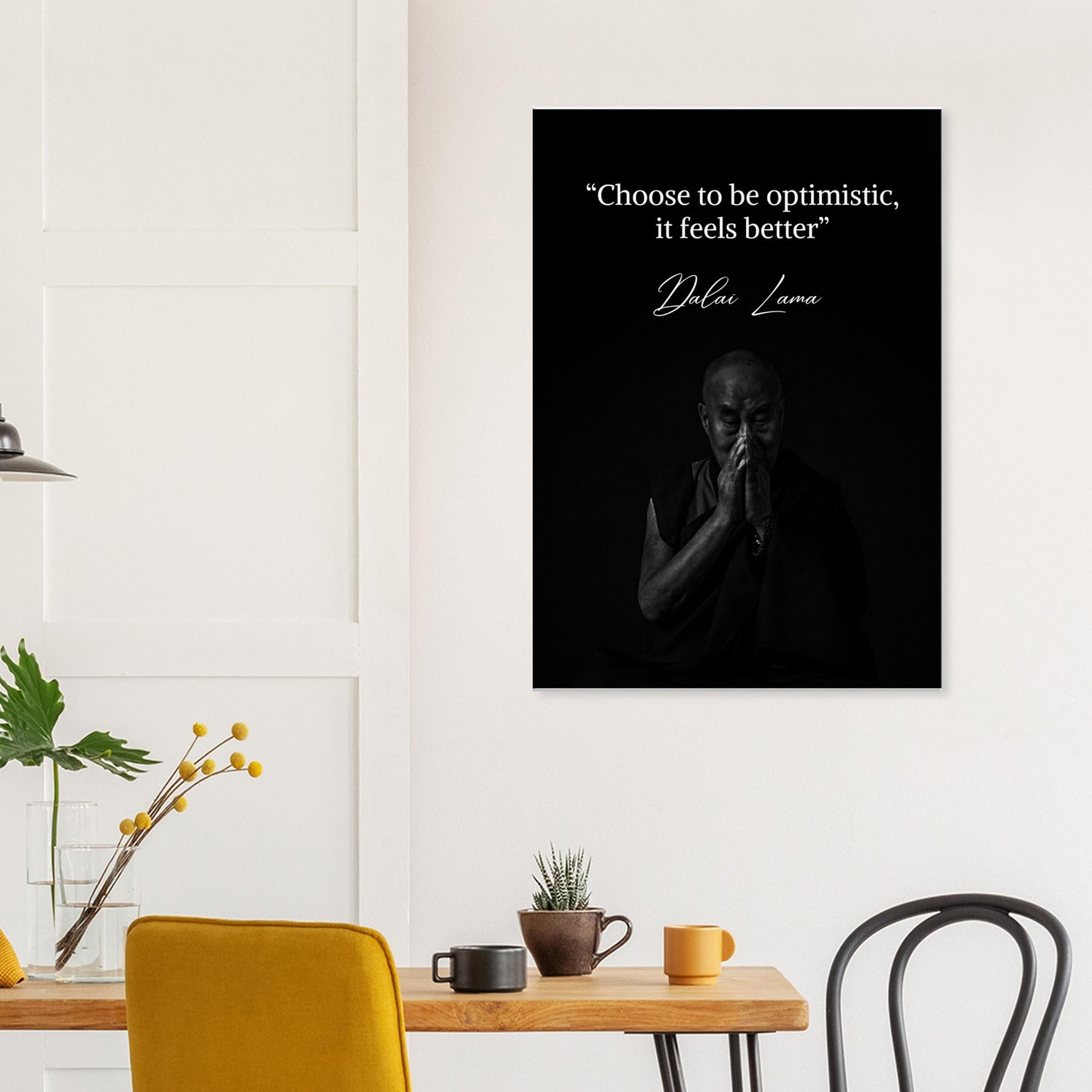 Dalai Lama - Museum-Quality Matte Paper Poster - Canvas