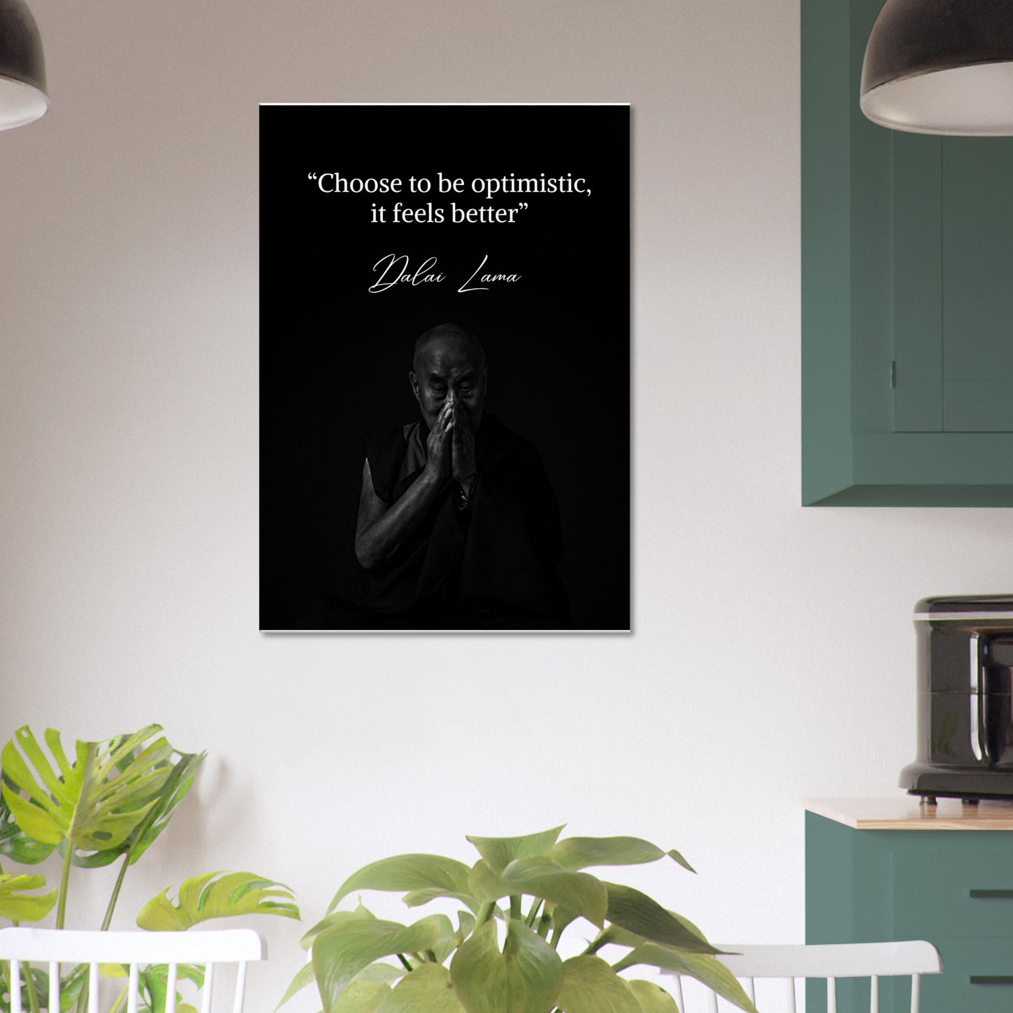 Dalai Lama - Museum-Quality Matte Paper Poster - Canvas