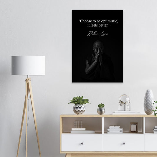 Dalai Lama - Museum-Quality Matte Paper Poster - Canvas